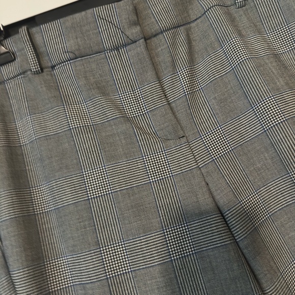 J. Crew Black and White Plaid Trousers - Picture 3 of 7